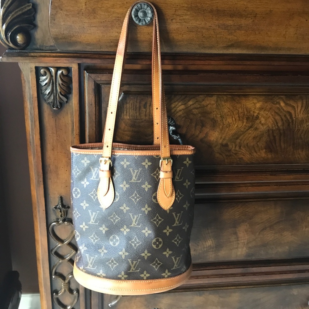 Louis Vuitton bucket bag