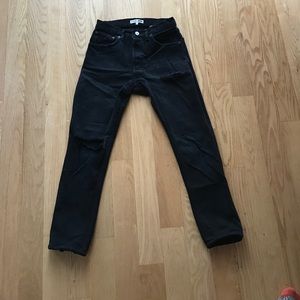 REDONE Levis Black Jeans Size 26