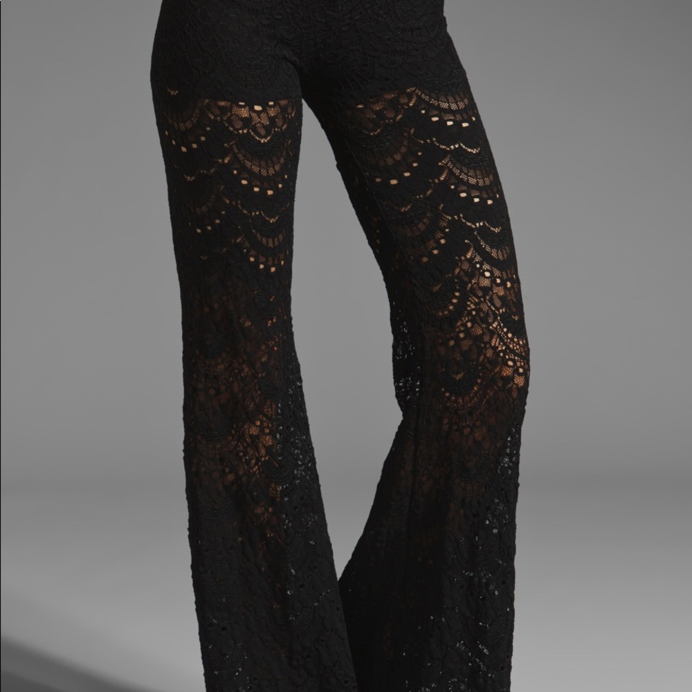 Nightcap Spanish lace bellbottoms