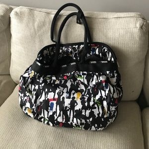 LeSportsac multicolored duffel