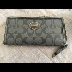 Black Coach Wallet