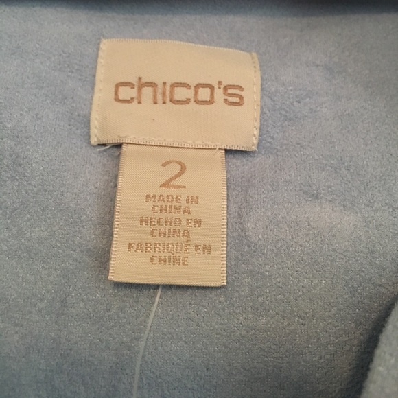 Chicos faux suede blouse - Picture 3 of 5