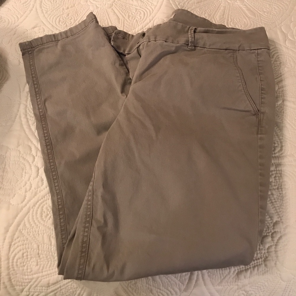 Loft ankle length pants