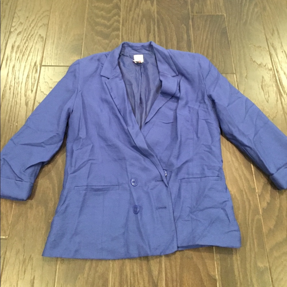 Lauren Conrad blue blazer.