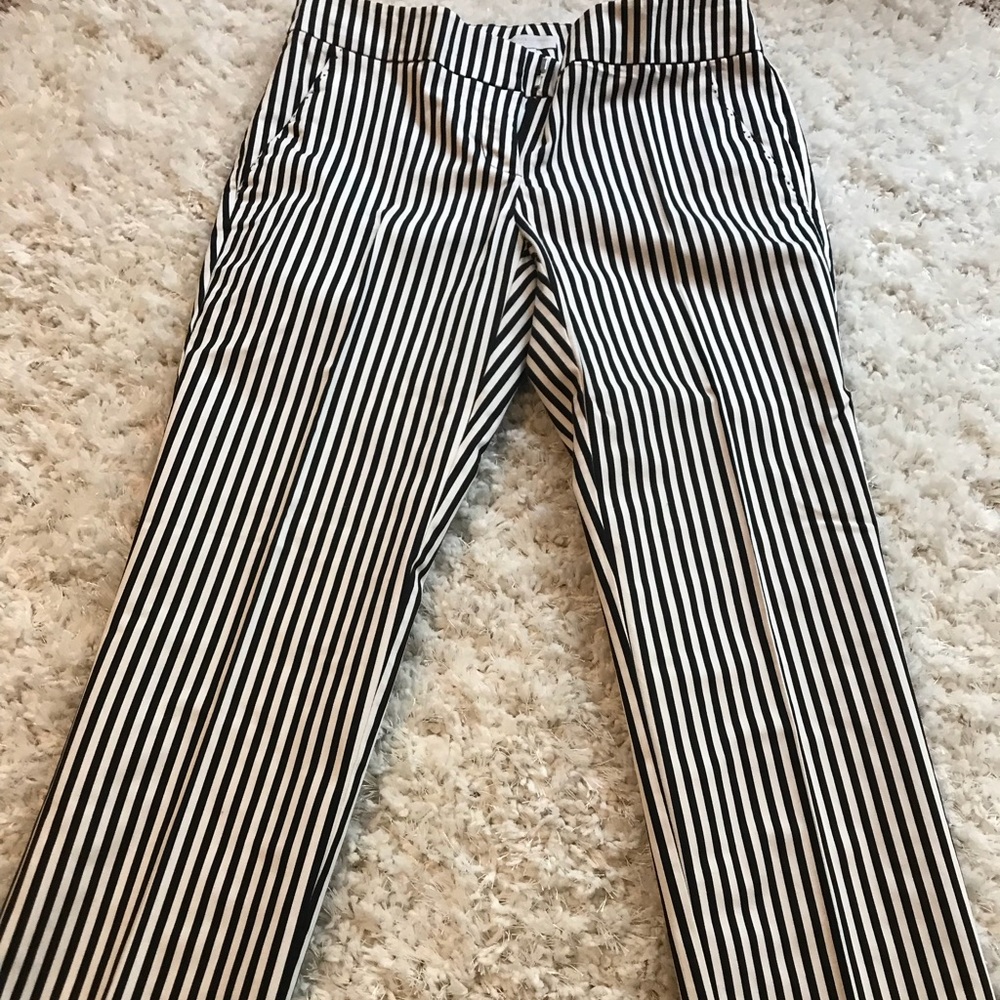 Cropped Stripe Pant
