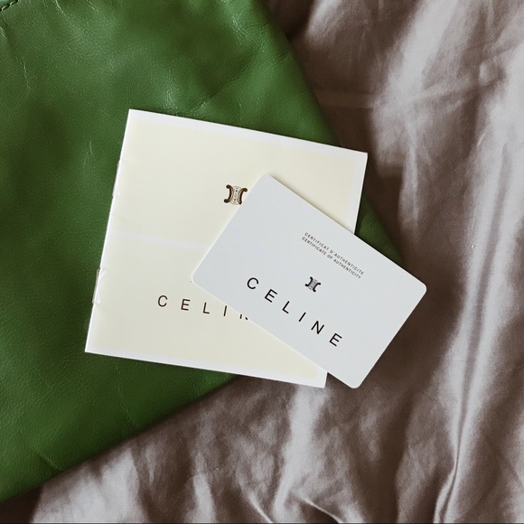 SOLD Celine Clutch in Lambskin - Picture 2 of 6