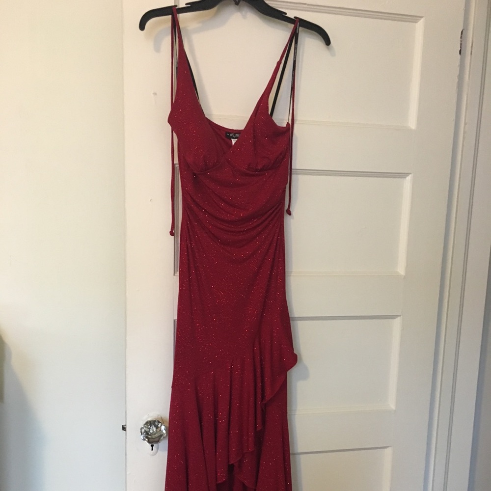 City Trends Red Evening Gown