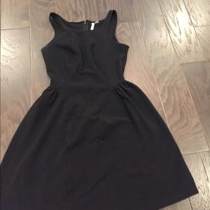 Lauren Conrad black formal dress.