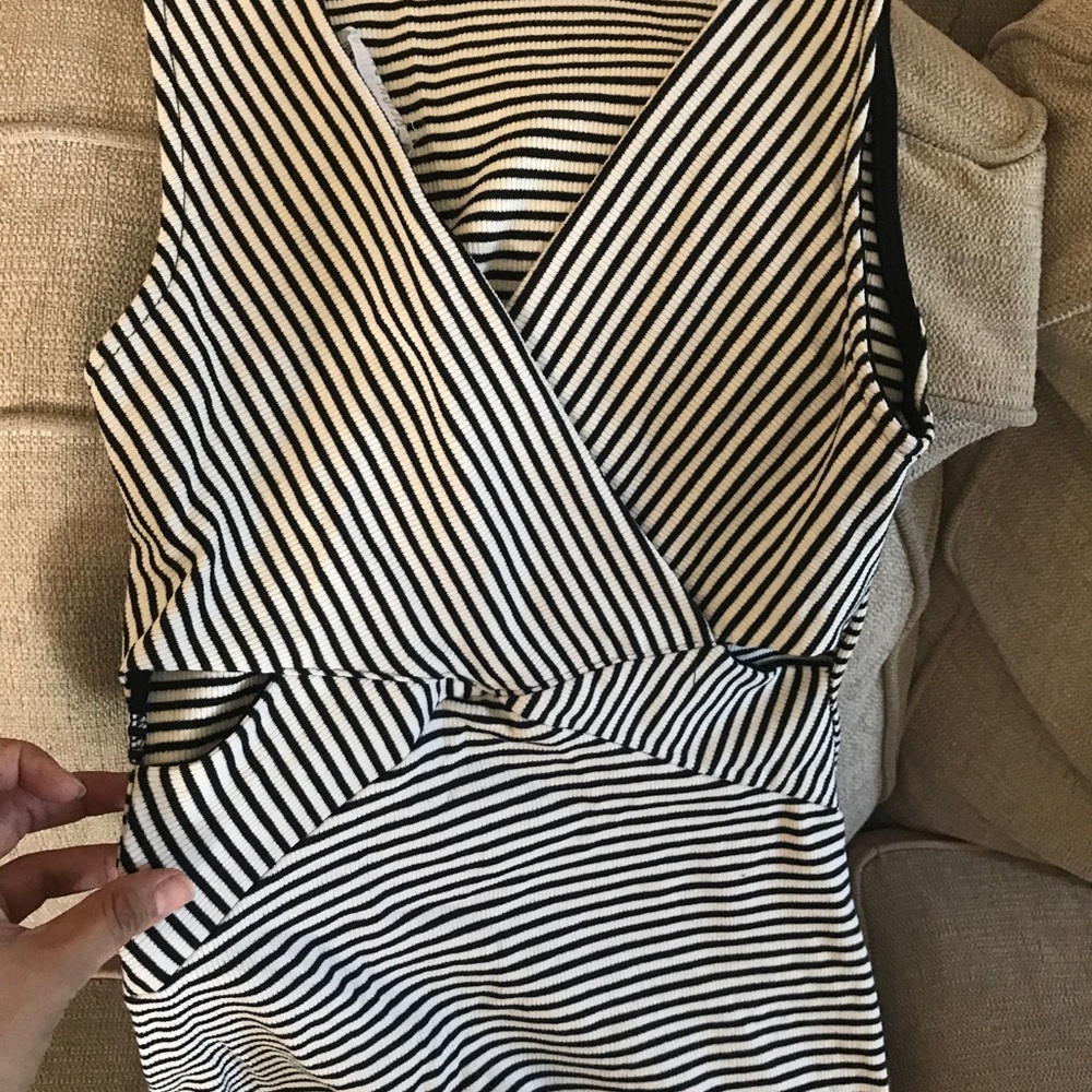 Cute sexy stripped dress