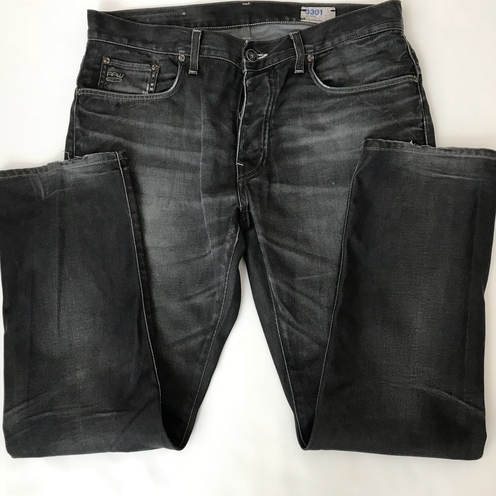 G-Star Raw 3301 Slim Straight Jeans 36/32