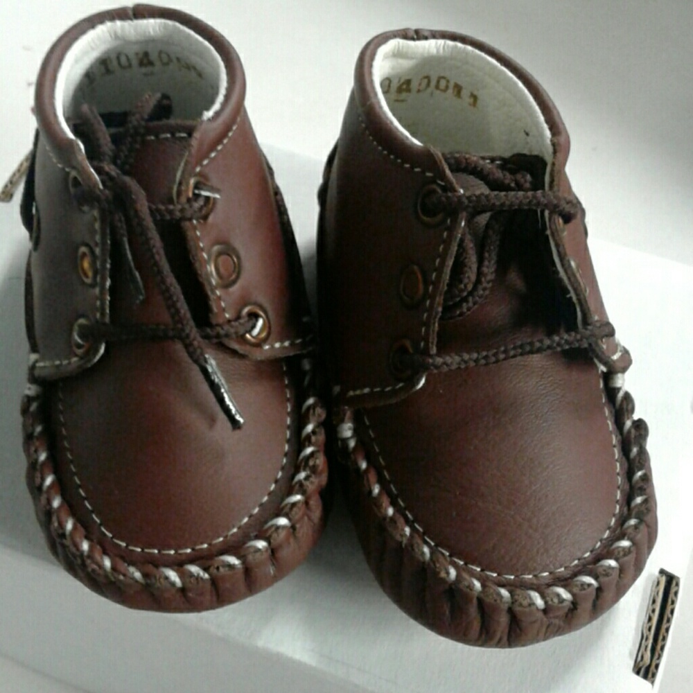 Baby boy leather shoes