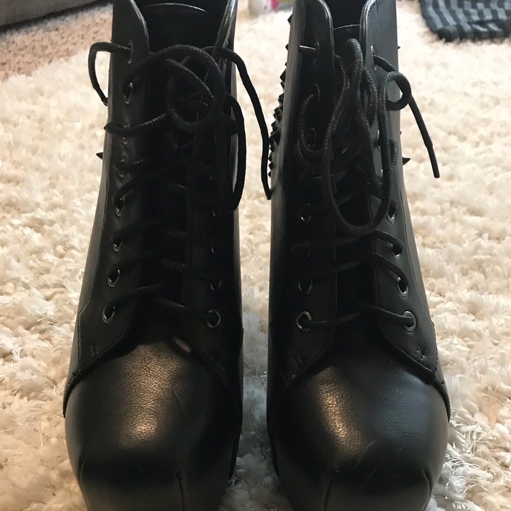 Spiked Platform Bootie