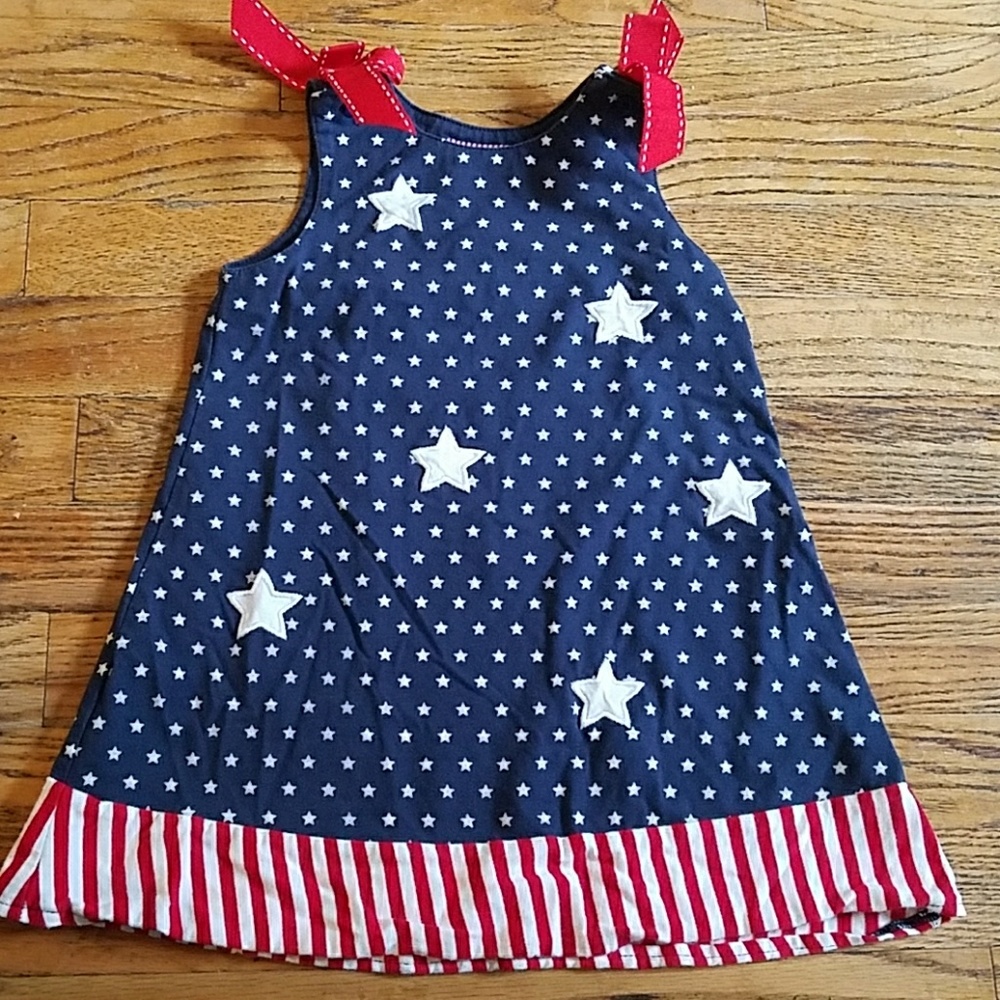 Patriotic Toddler Girl Dress