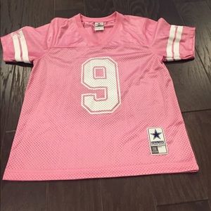 Tony romo pink cowboys jersey