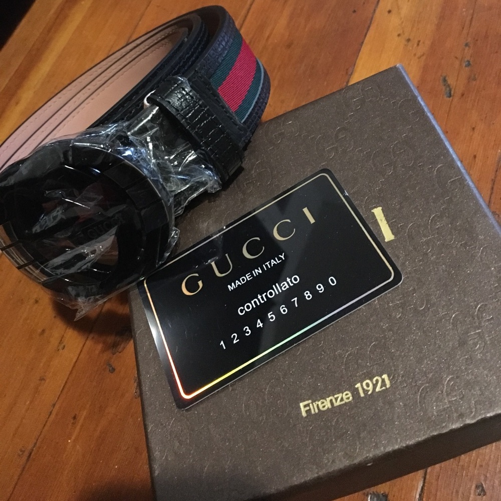 Gucci men’s belt