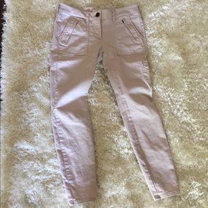 Ann Taylor Loft khaki ankle length pants