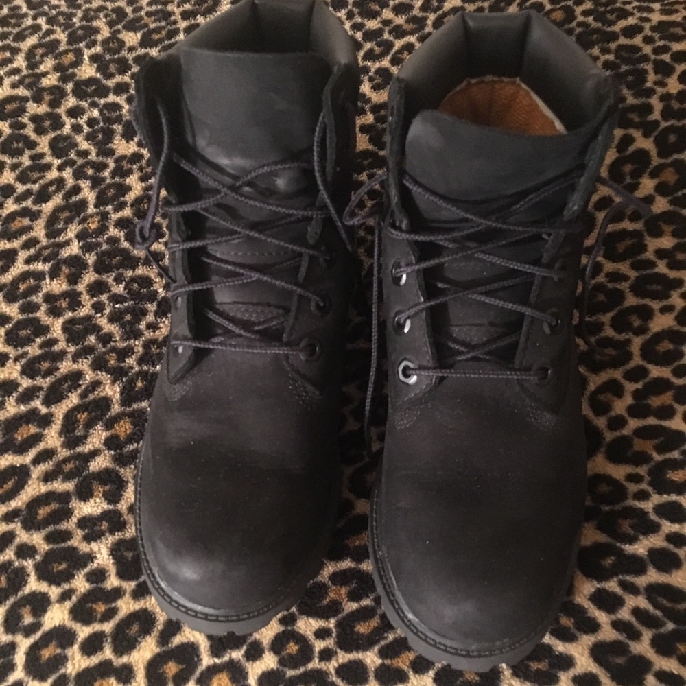 Black Timberland Boots