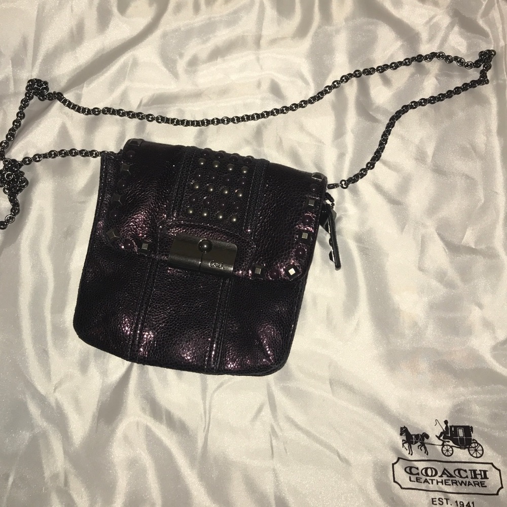 Coach metallic Crossbody - Picture 2 of 2