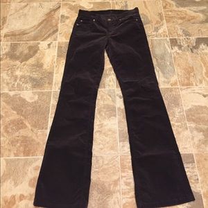 7 for all Mankind velvet pants