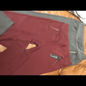 Bundle (2) pairs of leggings! Gorgeous fall colors