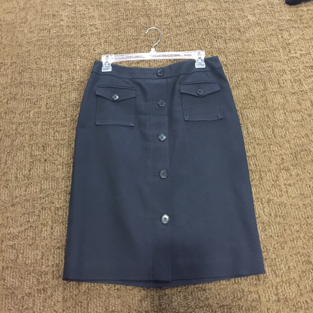 Ann Taylor Black Pencil Skirt