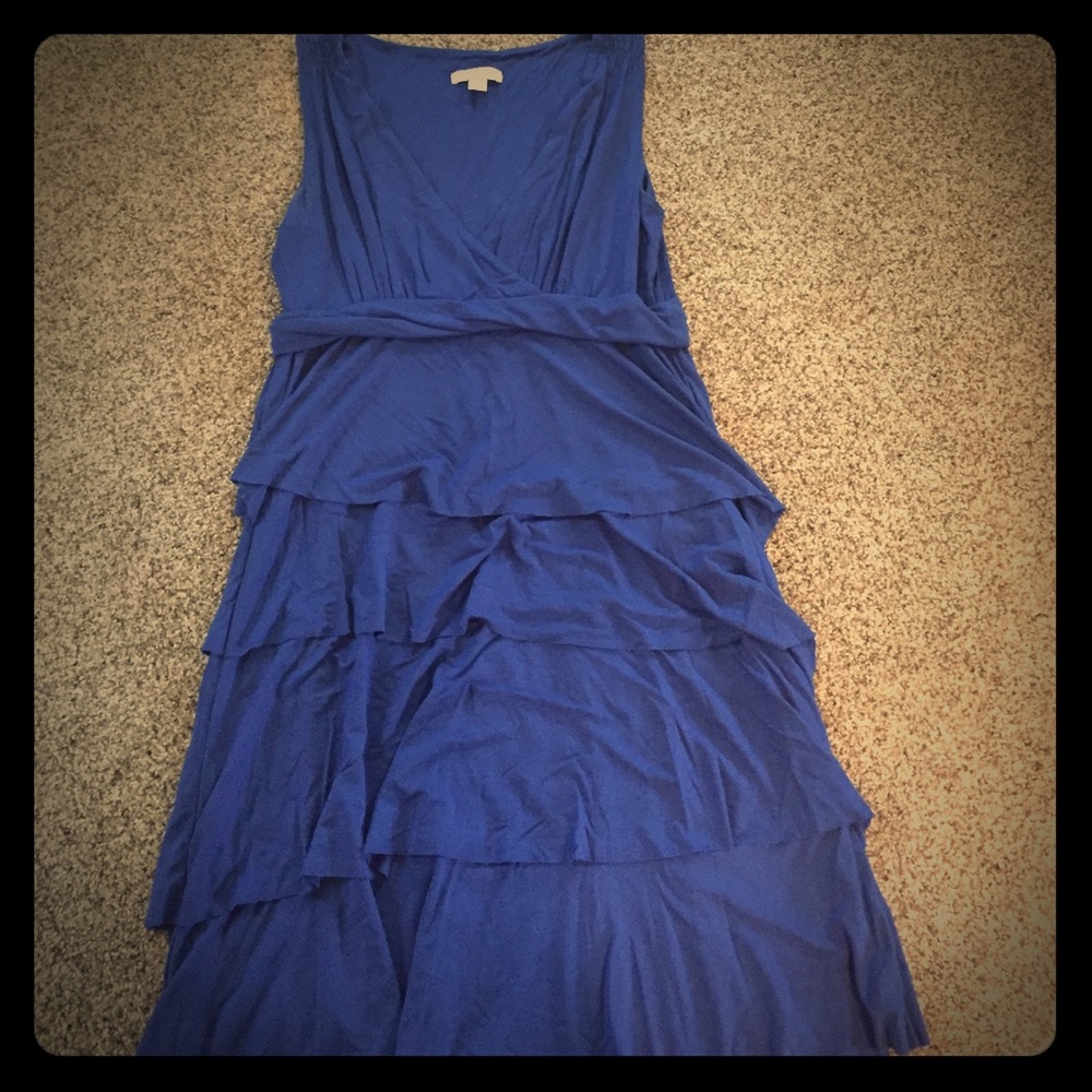 New York and company blue dress