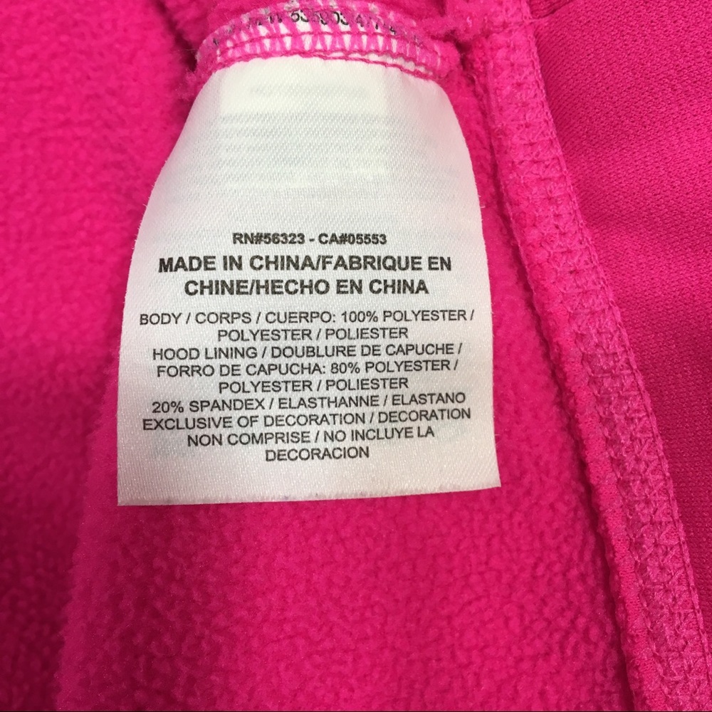 Nike Pink Embroidered Hoodie w/ Thumbholes Medium - Picture 8 of 8