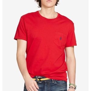 Polo by Ralph Lauren men’s red shirt with pocket