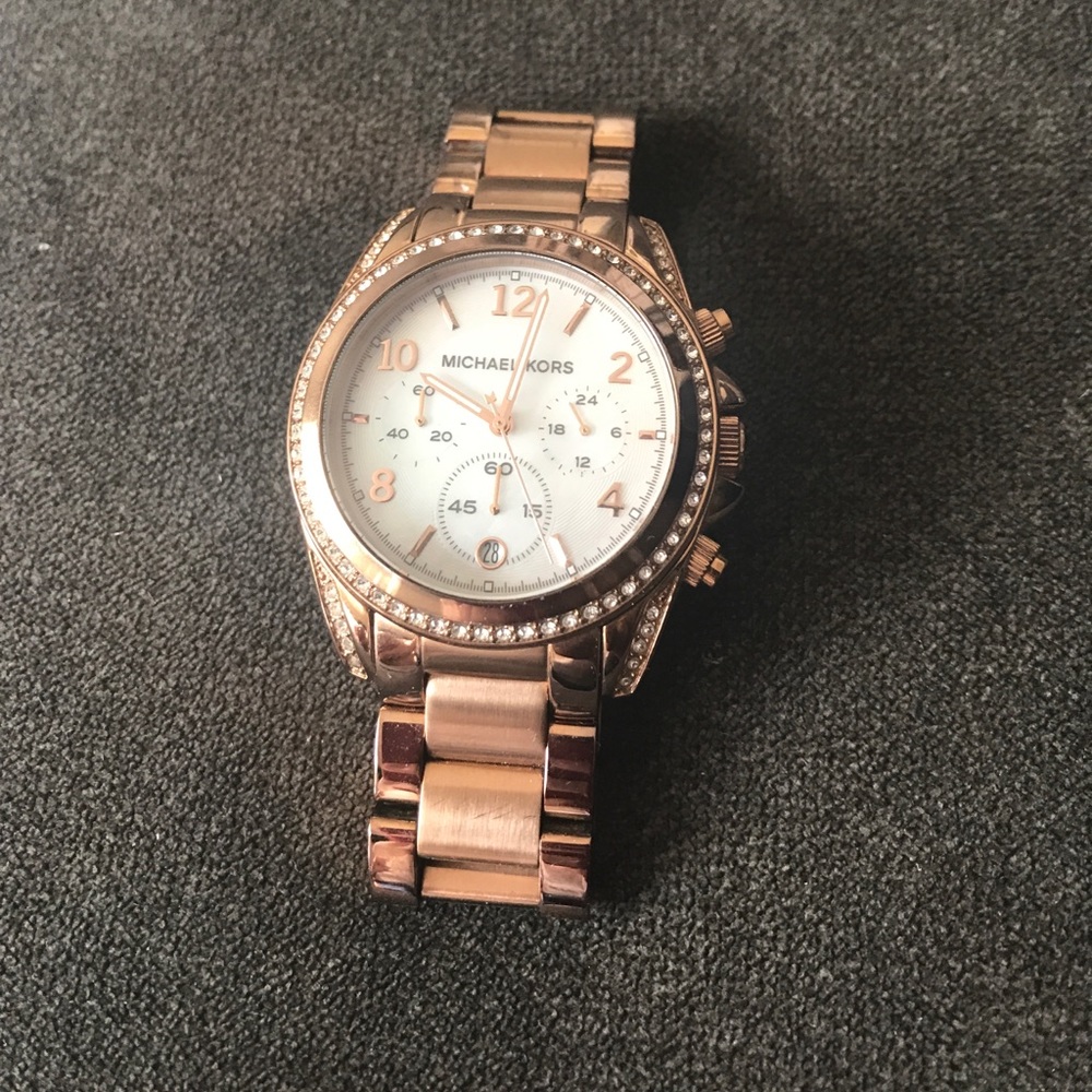 Michael Kors Rose Gold Watch