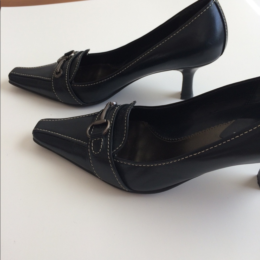 Carmela Slip On Flat Sliders With Horse Bit Buckle Nude