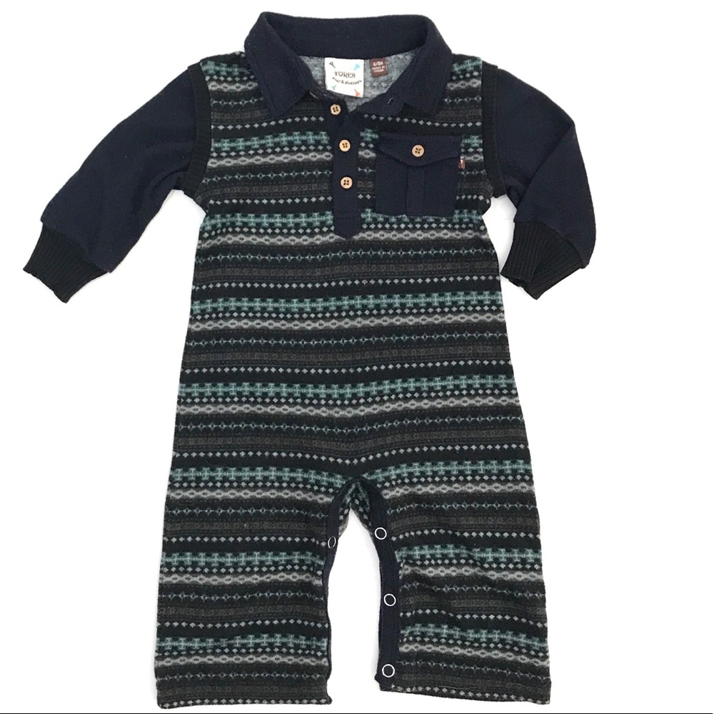 Axel and Hudson Fore!! Boys Romper