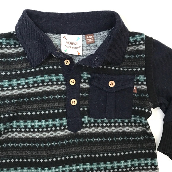 Axel and Hudson Fore!! Boys Romper - Picture 3 of 7