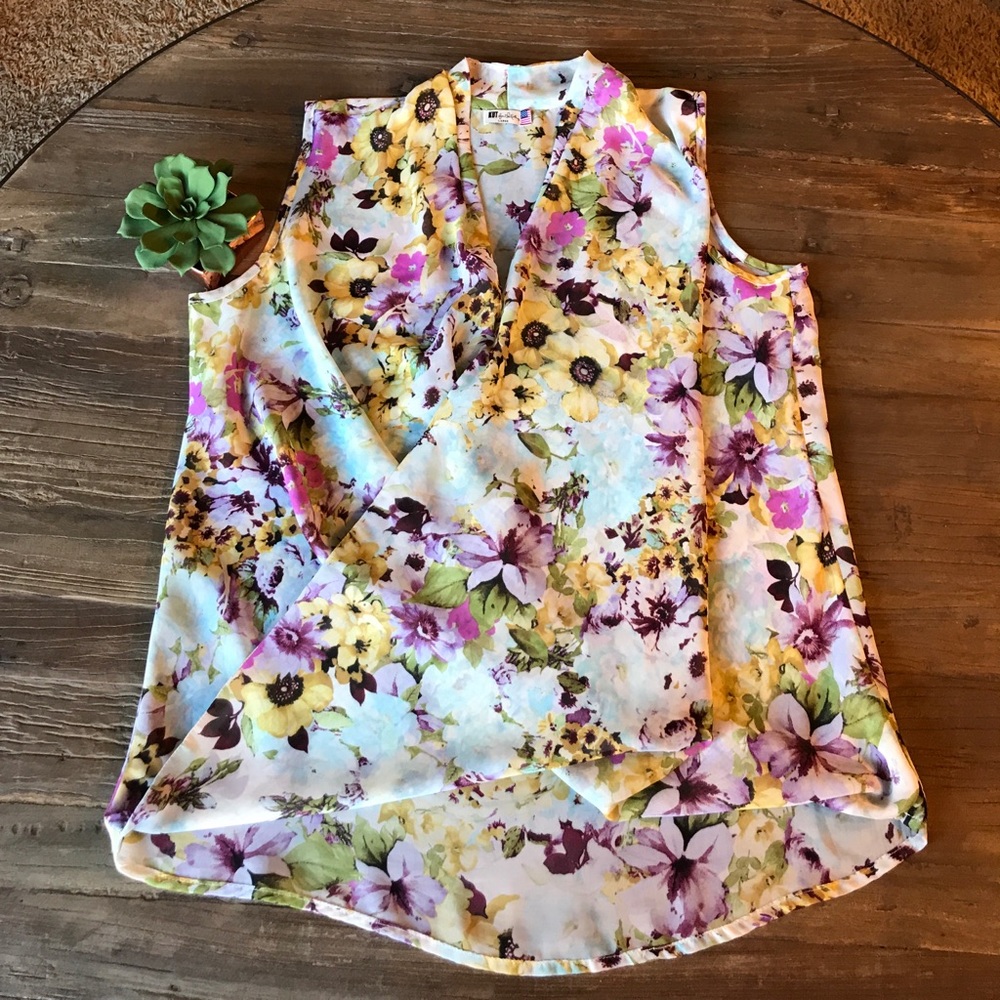 Kut from The Kloth Drape Front Blouse!