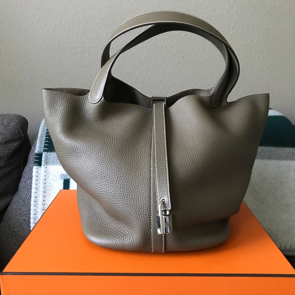 Authentic Hermes Picotin Lock 26 ETOUPE