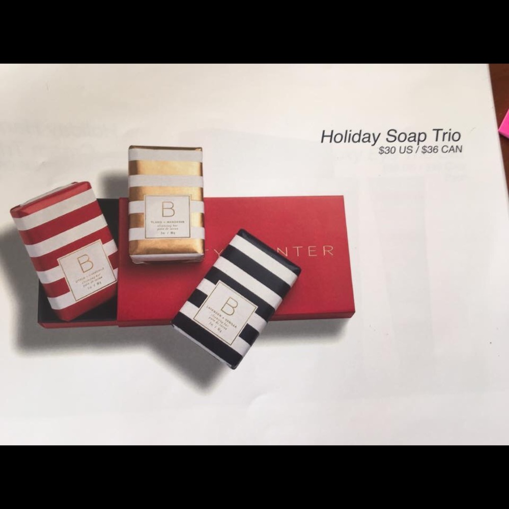 Beautycounter holiday soap trio