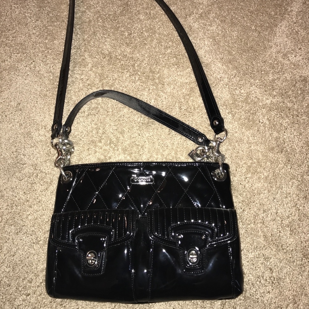 Coach patent leather Crossbody