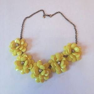 J Crew Flower necklace