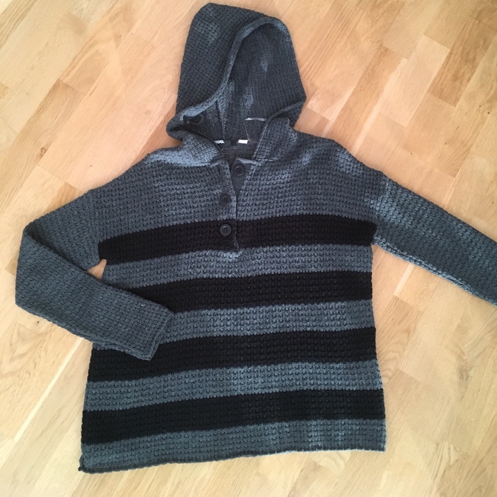 Urban Outfitters BDG striped hooded sweater