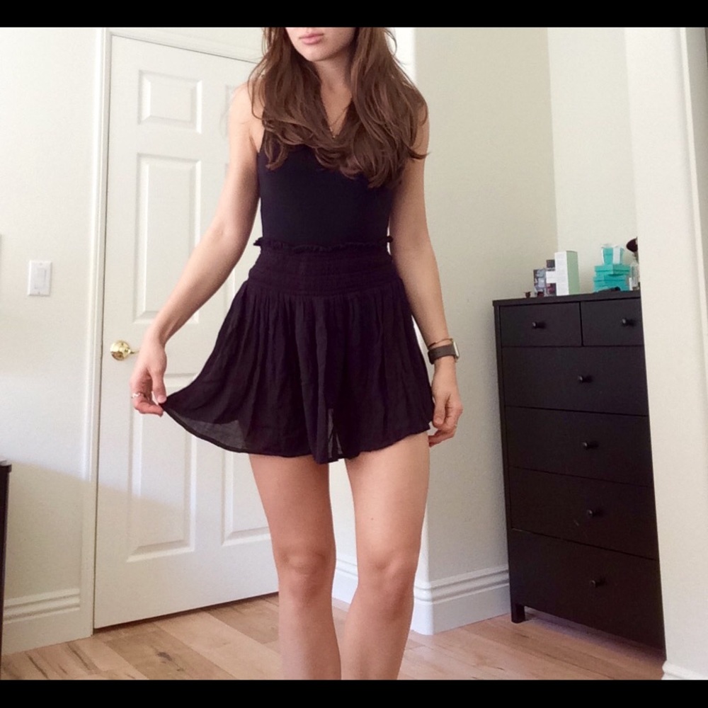 Black Urban Outfitters Flowing Skirt - Picture 1 of 6