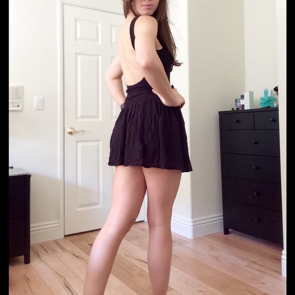 Black Urban Outfitters Flowing Skirt - Picture 4 of 6