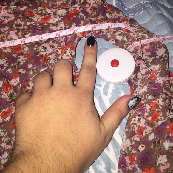 Floral Peasant Blouse NWOT - Picture 7 of 8