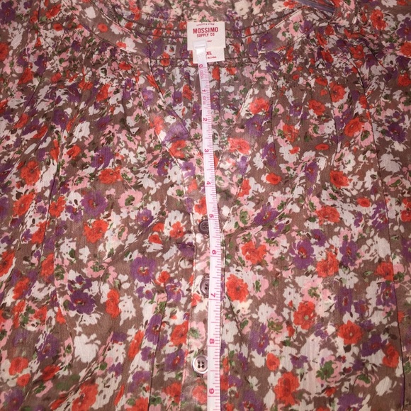 Floral Peasant Blouse NWOT - Picture 5 of 8