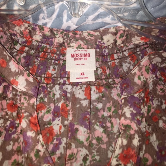 Floral Peasant Blouse NWOT - Picture 8 of 8