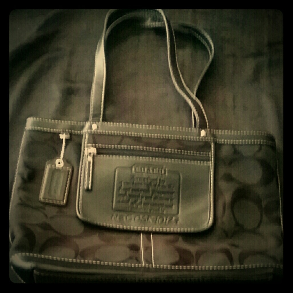 Brand new black Coach purse