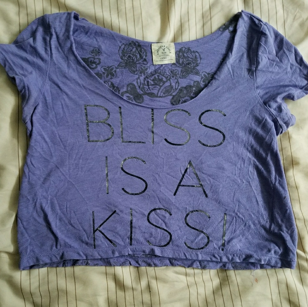 American Eagle Vintage T (crop) [donated]