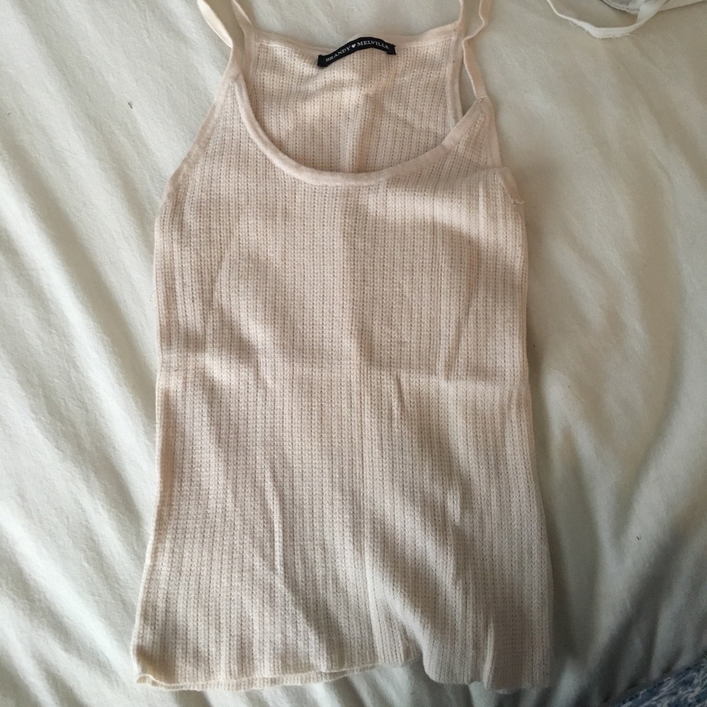 Light pink brandy Melville tank