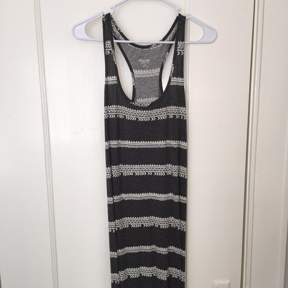 Aztec Racerback Maxi Dress