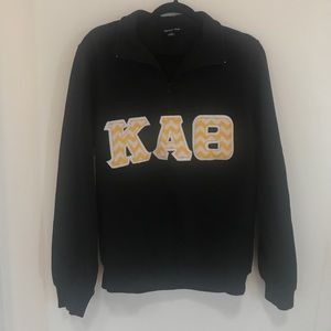 Kappa Alpha Theta stitched letters sweatshirt