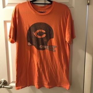 Lucky brand orange Chicago bears t-shirt large