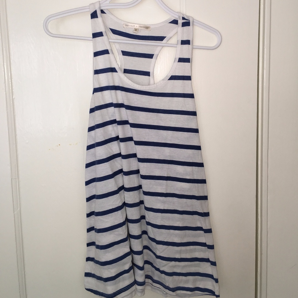 Striped Racerback Tank Top